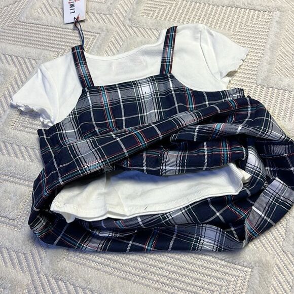 LIMITED TOO - Overall Dress with Separate Shirt - Picture 5 of 6